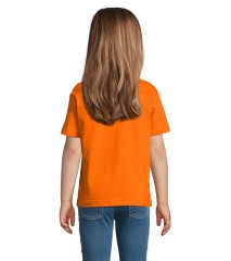 Camiseta de niño con cuello redondo personalizable